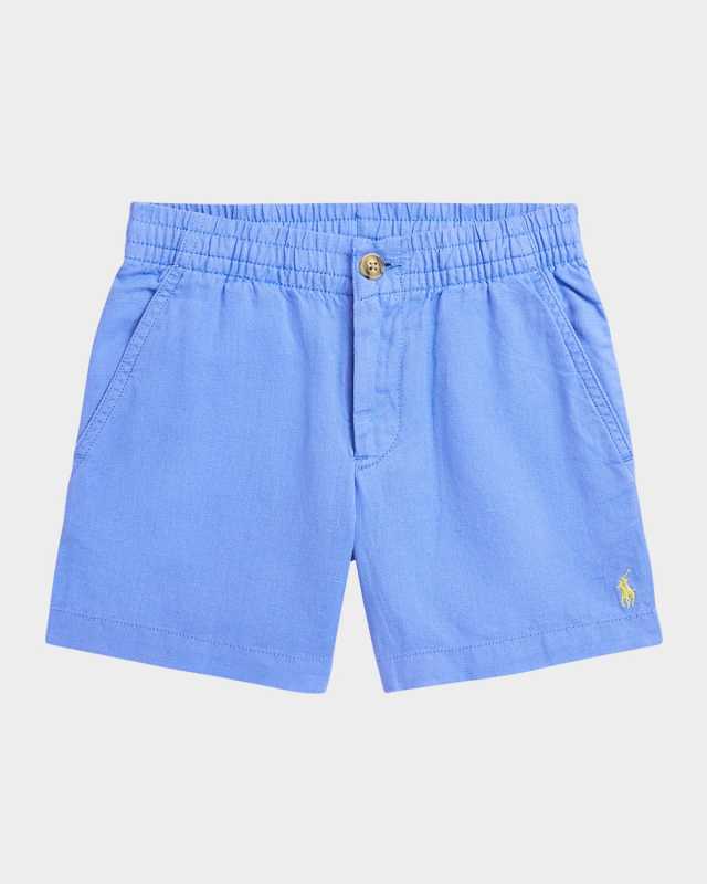 Boy's Pony Embroidered Shorts, Size 2-